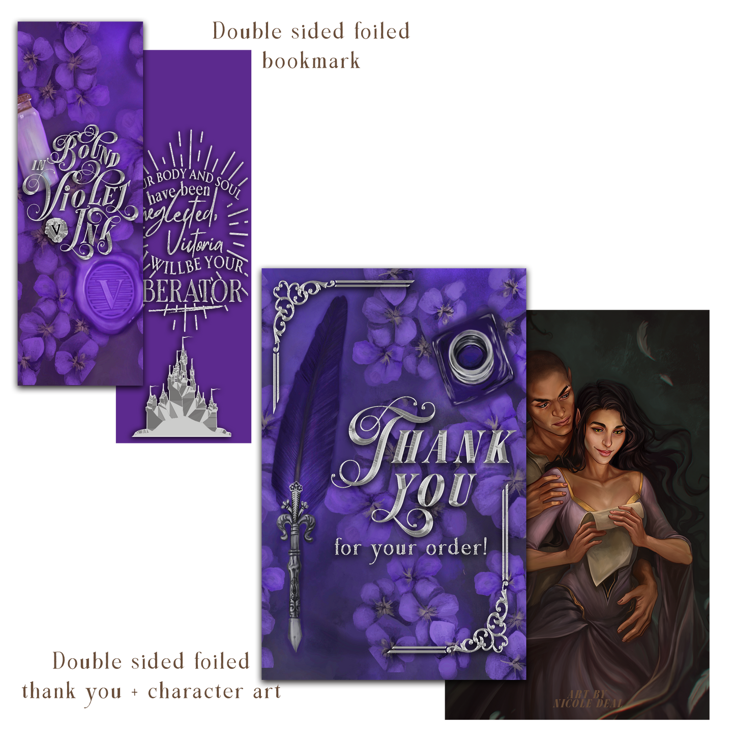 Bound in Violet Ink HARDBACK
