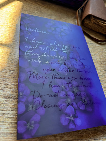 Bound in Violet Ink HARDBACK