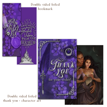 Bound in Violet Ink HARDBACK